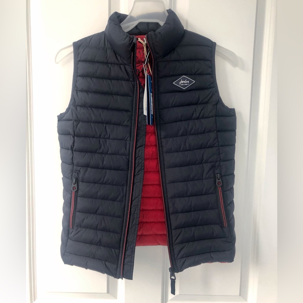 Joules Kids Puffer Vest - Navy